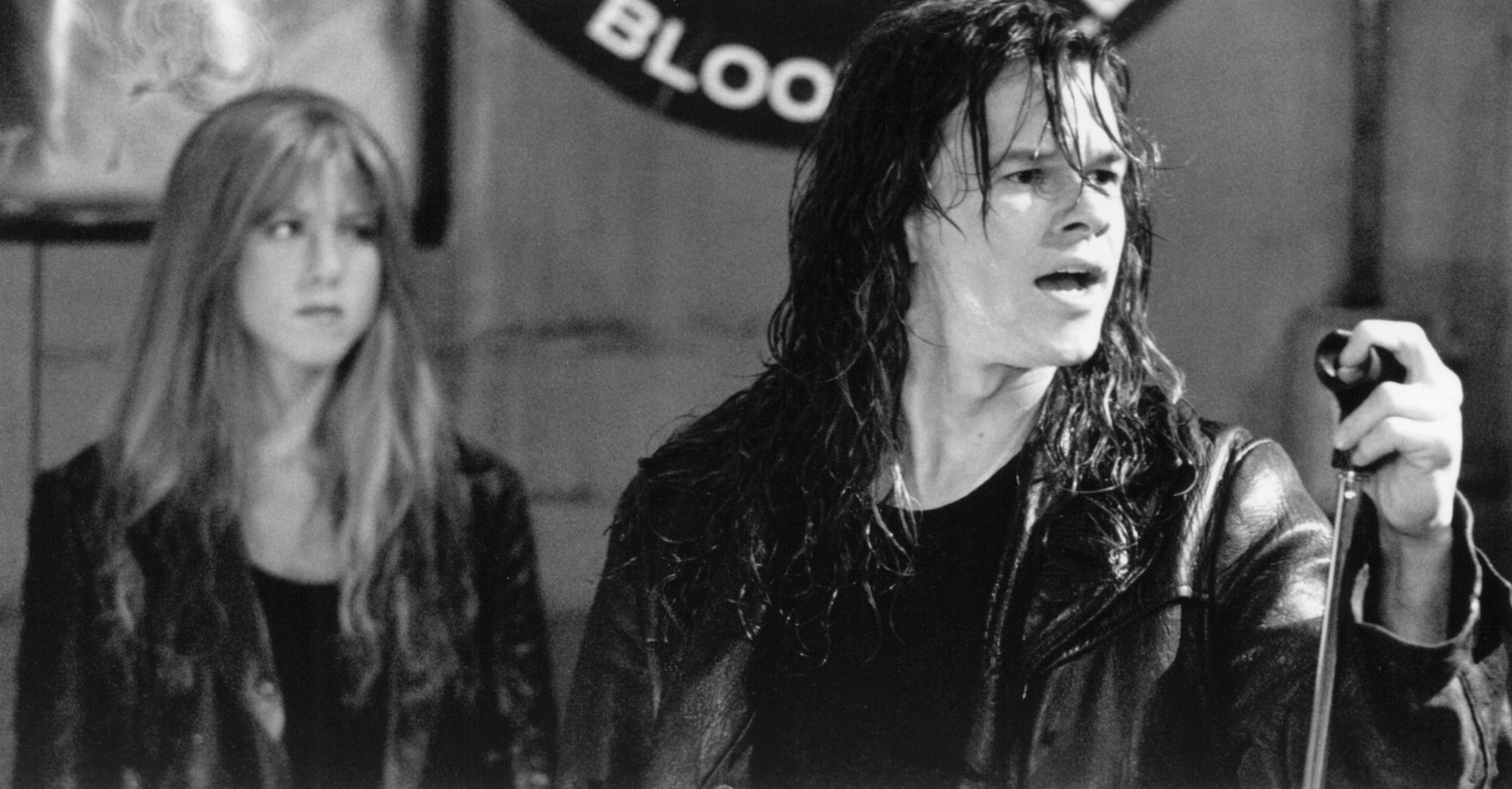 Still of Jennifer Aniston and Mark Wahlberg in Rock Star (2001)