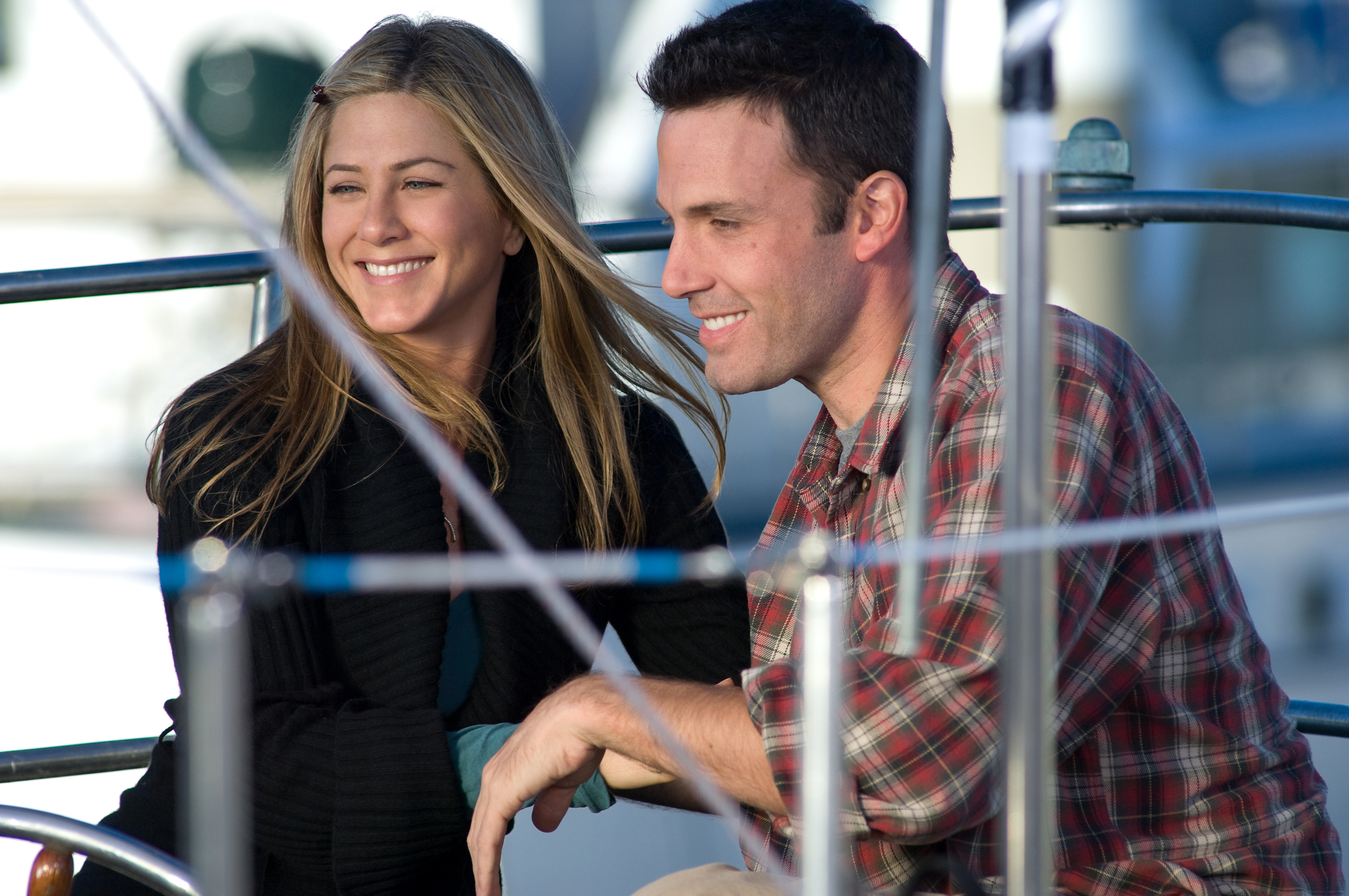 Still of Jennifer Aniston, Ben Affleck and Abraham Rubio in He's Just Not That Into You (2009)
