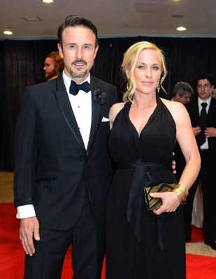 Patricia Arquette and David Arquette