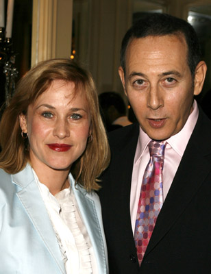 Patricia Arquette and Paul Reubens