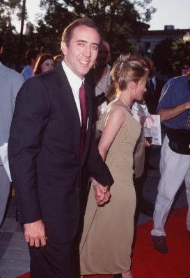 Patricia Arquette and Nicolas Cage at event of Snake Eyes (1998)