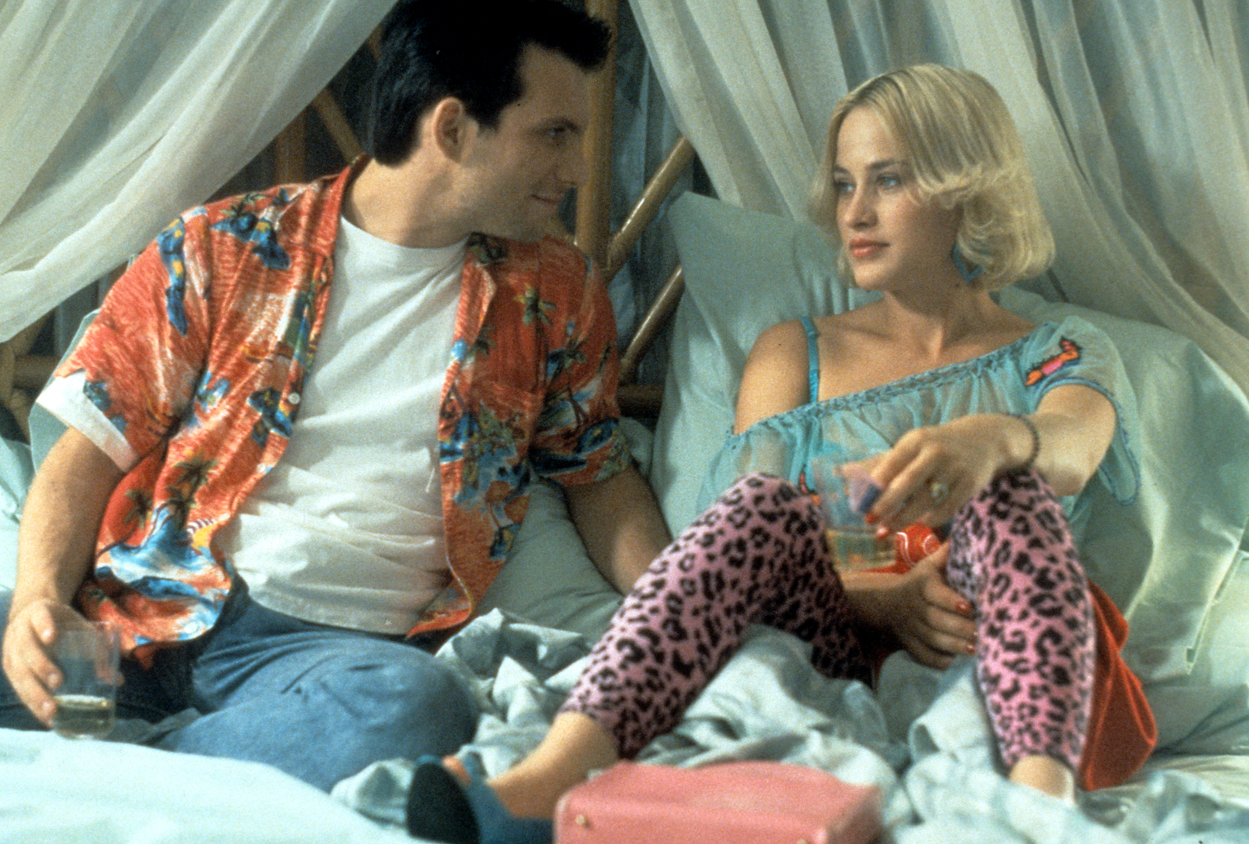 Still of Patricia Arquette and Christian Slater in True Romance (1993)