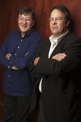 Dan Aykroyd and Stephen Fry