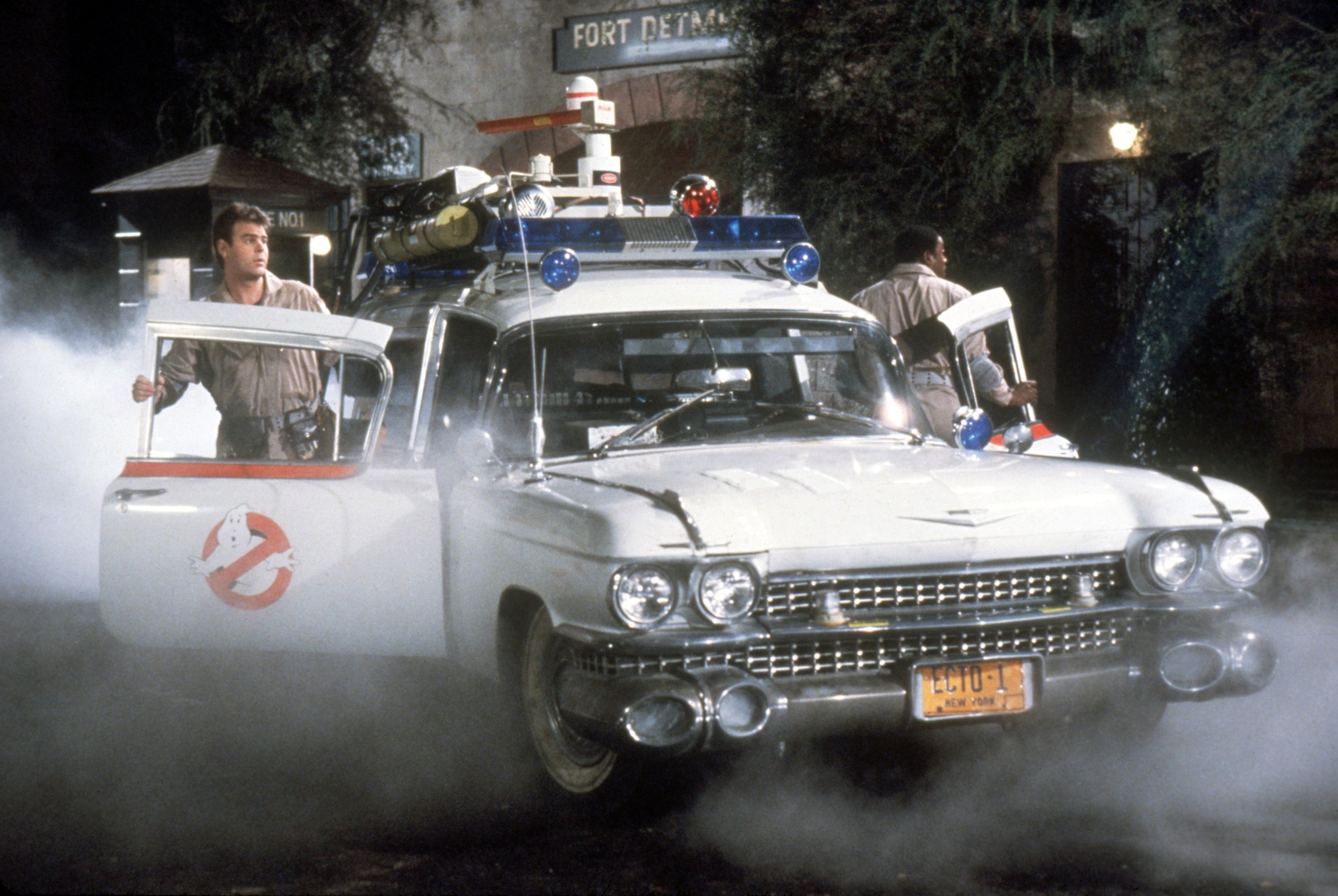 Still of Dan Aykroyd, Bill Murray and Harold Ramis in Ghost Busters (1984)
