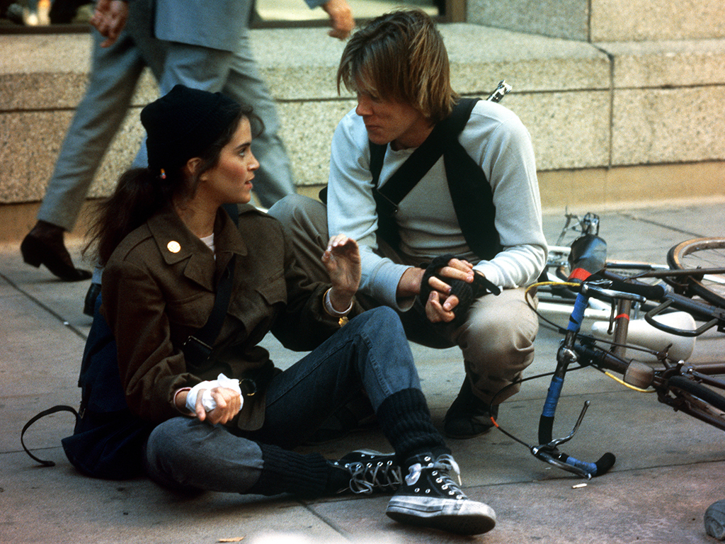 Still of Kevin Bacon and Whitney Kershaw in Quicksilver (1986)