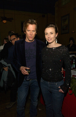 Kevin Bacon and Sarah Lash