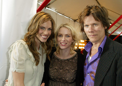 Kevin Bacon, Hilary Swank and Naomi Watts