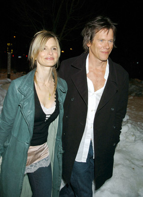 Kevin Bacon and Kyra Sedgwick at event of The Woodsman (2004)