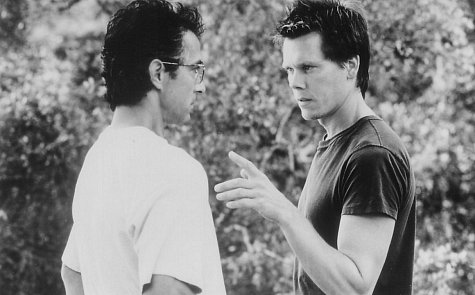 Still of Kevin Bacon and David Strathairn in The River Wild (1994)