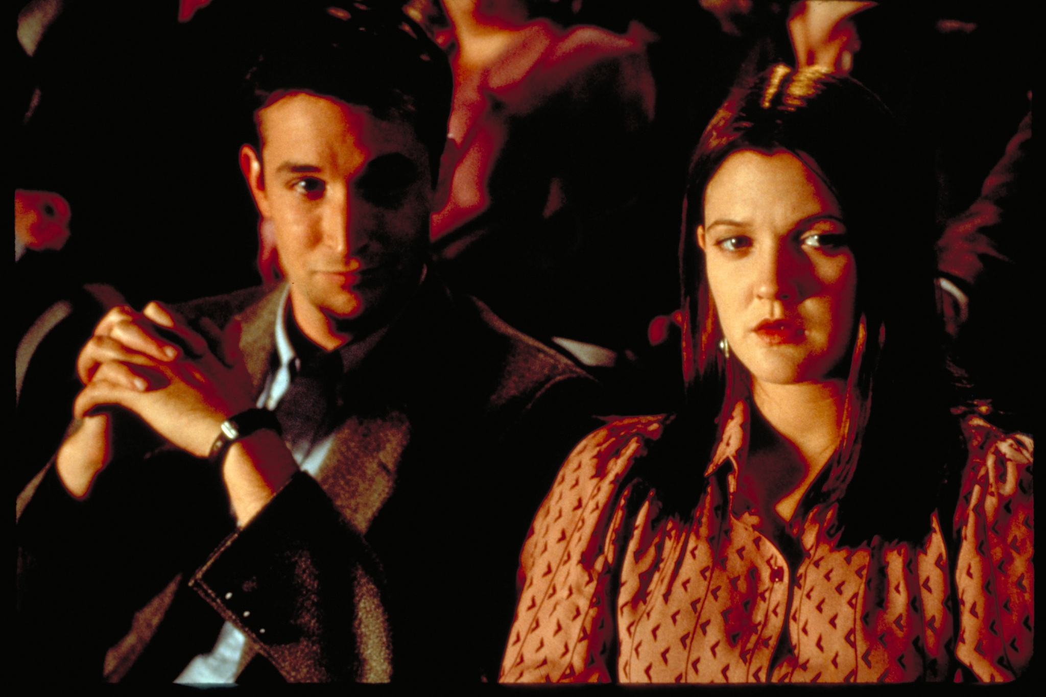 Still of Drew Barrymore and Noah Wyle in Donnie Darko (2001)