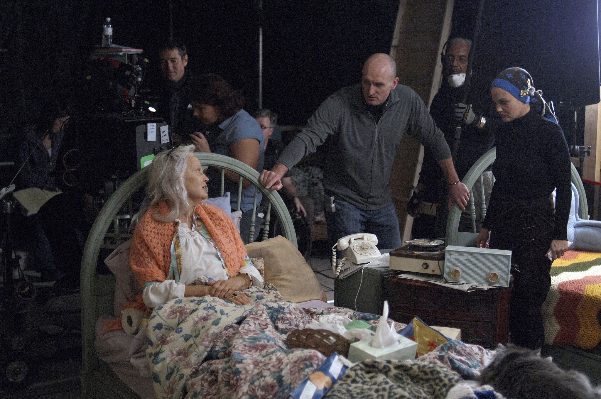 Still of Drew Barrymore, Jessica Lange and Michael Sucsy in Grey Gardens (2009)