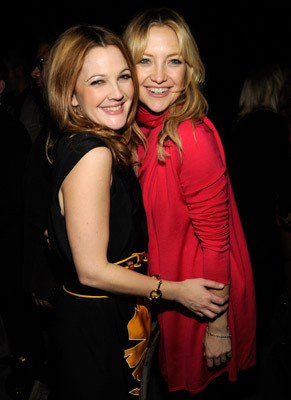 Drew Barrymore and Kate Hudson