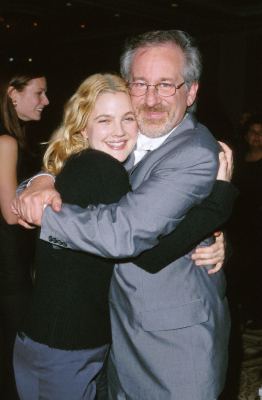 Drew Barrymore and Steven Spielberg