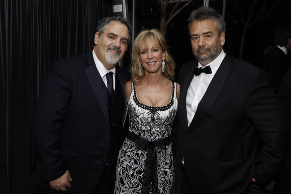 Luc Besson and Jon Landau at event of The 82nd Annual Academy Awards (2010)