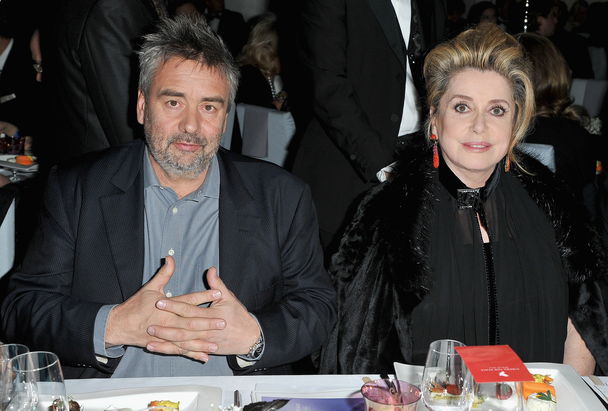 Luc Besson and Catherine Deneuve