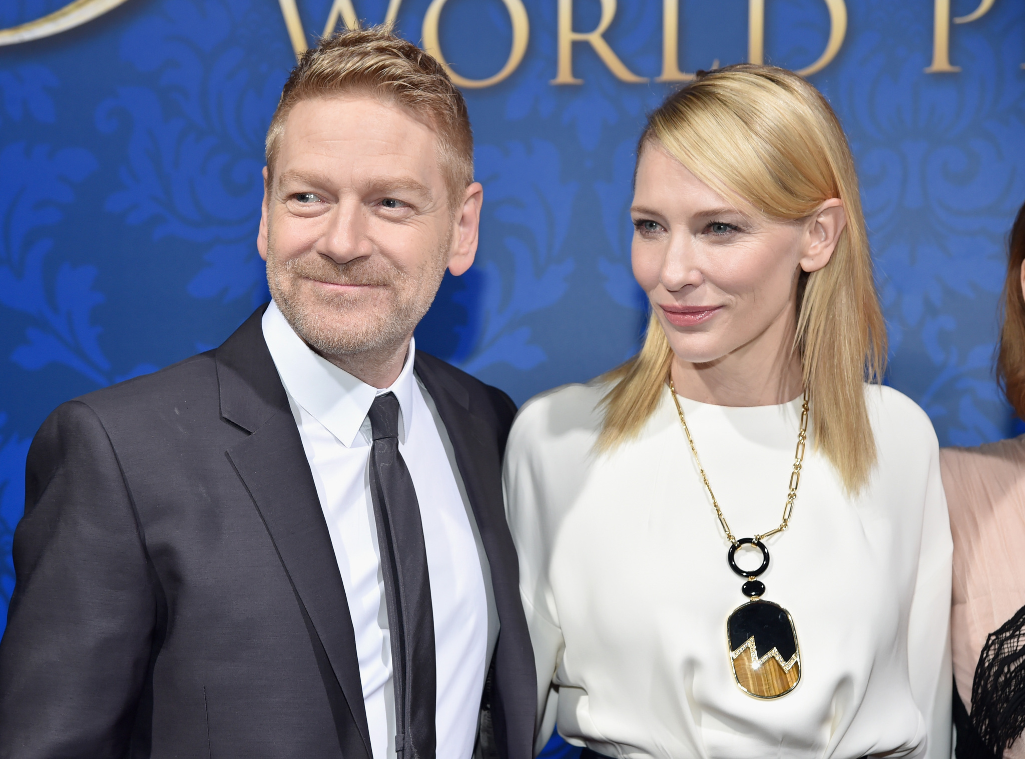 Kenneth Branagh and Cate Blanchett at event of Pelene (2015)