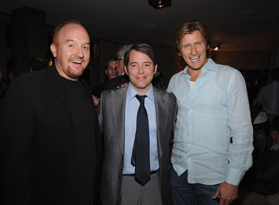 Matthew Broderick and Denis Leary at event of Finding Amanda (2008)