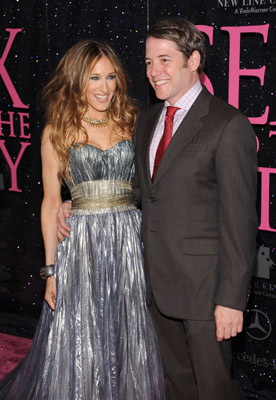 Matthew Broderick and Sarah Jessica Parker at event of Seksas ir miestas (2008)