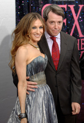 Matthew Broderick and Sarah Jessica Parker at event of Seksas ir miestas (2008)