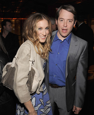 Matthew Broderick and Sarah Jessica Parker at event of Then She Found Me (2007)