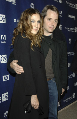 Matthew Broderick and Sarah Jessica Parker at event of Smart People (2008)