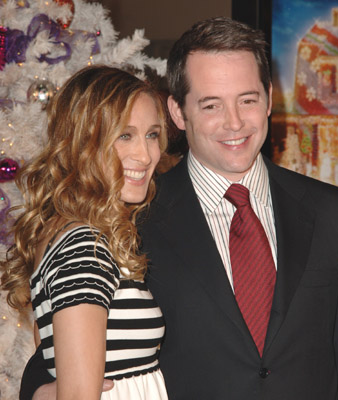 Matthew Broderick and Sarah Jessica Parker at event of Milijonas sventiniu lempuciu (2006)