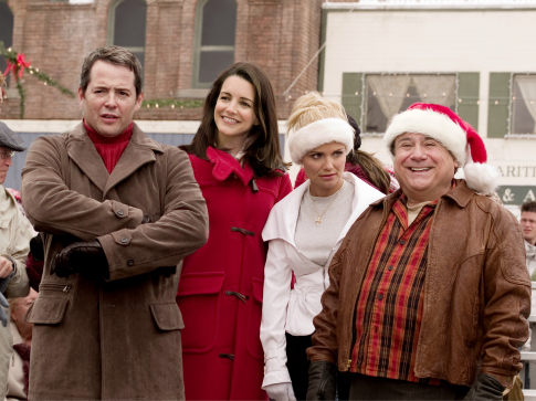 Still of Matthew Broderick, Danny DeVito, Kristin Davis and Kristin Chenoweth in Milijonas sventiniu lempuciu (2006)