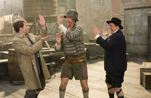 Still of Matthew Broderick, Nathan Lane and Will Ferrell in The Producers (2005)