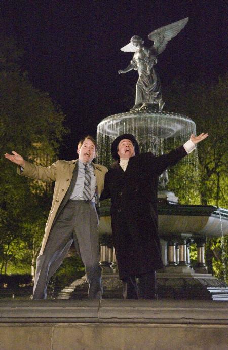 Still of Matthew Broderick and Nathan Lane in The Producers (2005)