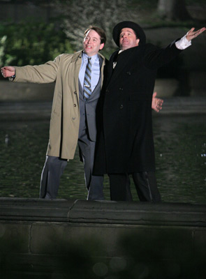 Matthew Broderick and Nathan Lane at event of The Producers (2005)