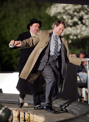 Matthew Broderick and Nathan Lane at event of The Producers (2005)