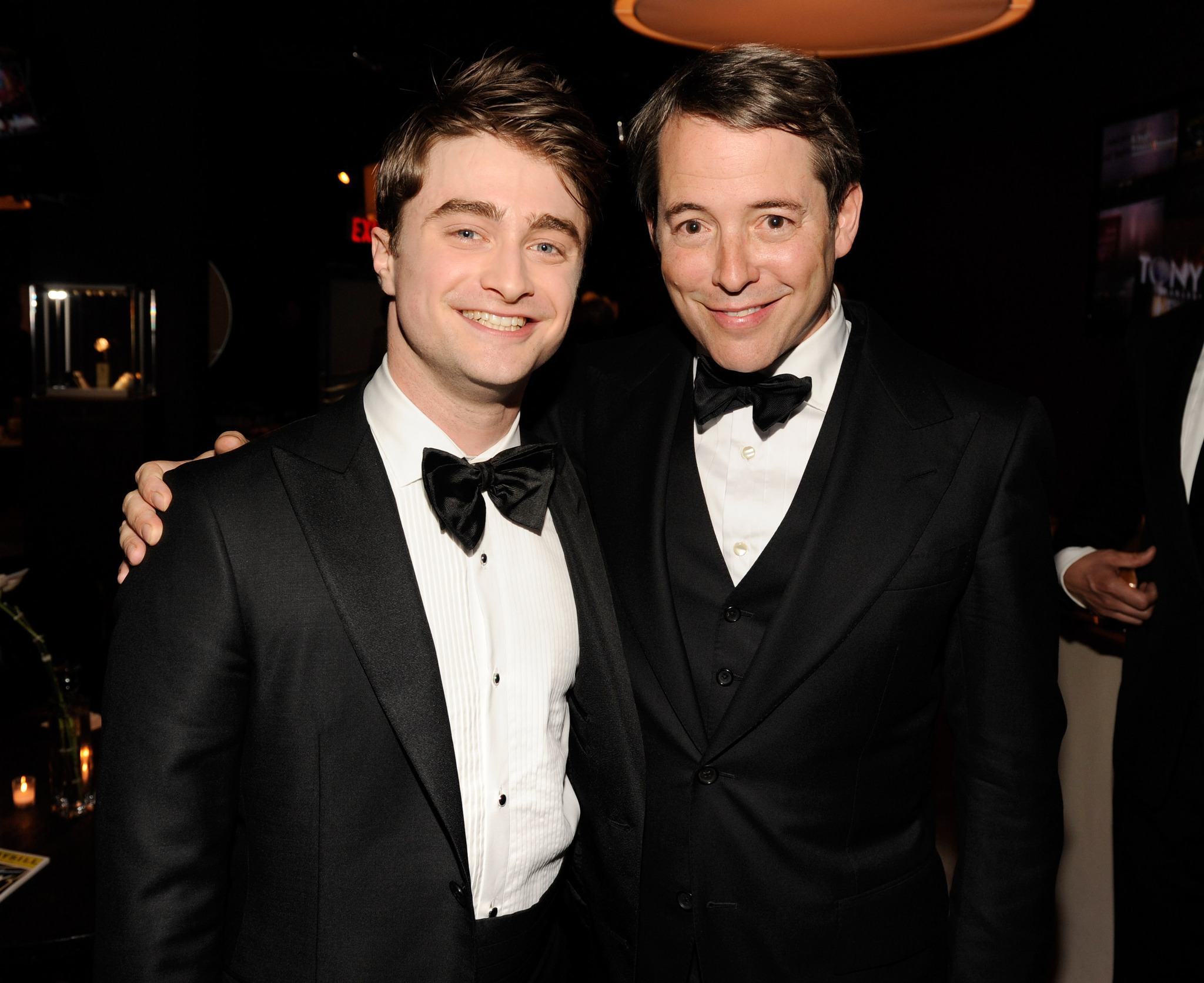 Matthew Broderick and Daniel Radcliffe