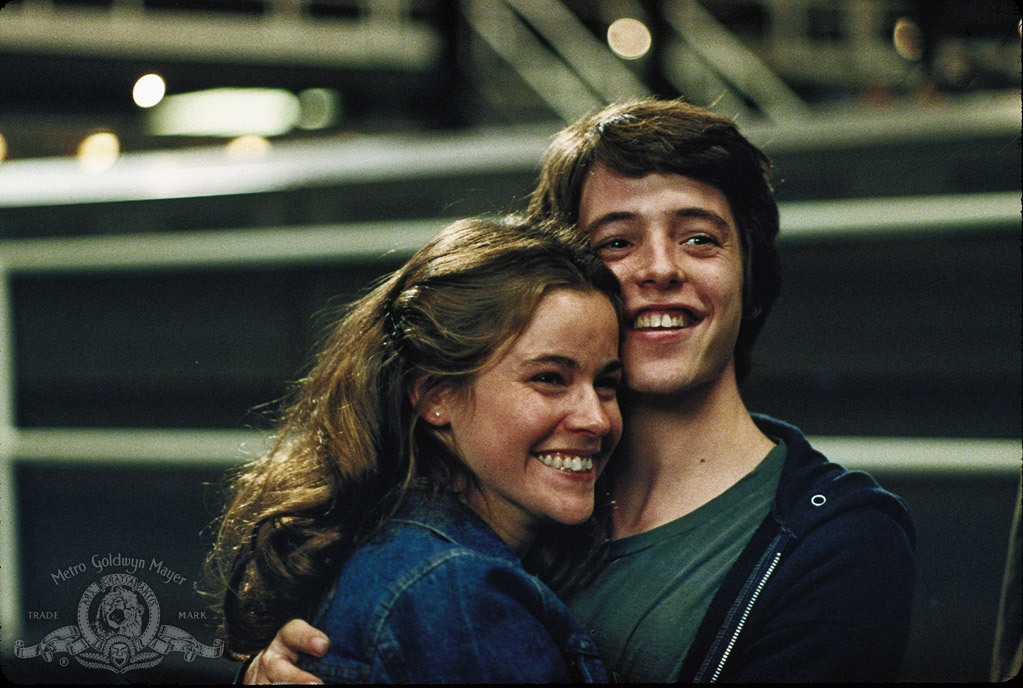 Still of Matthew Broderick and Ally Sheedy in Karo zaidimai (1983)