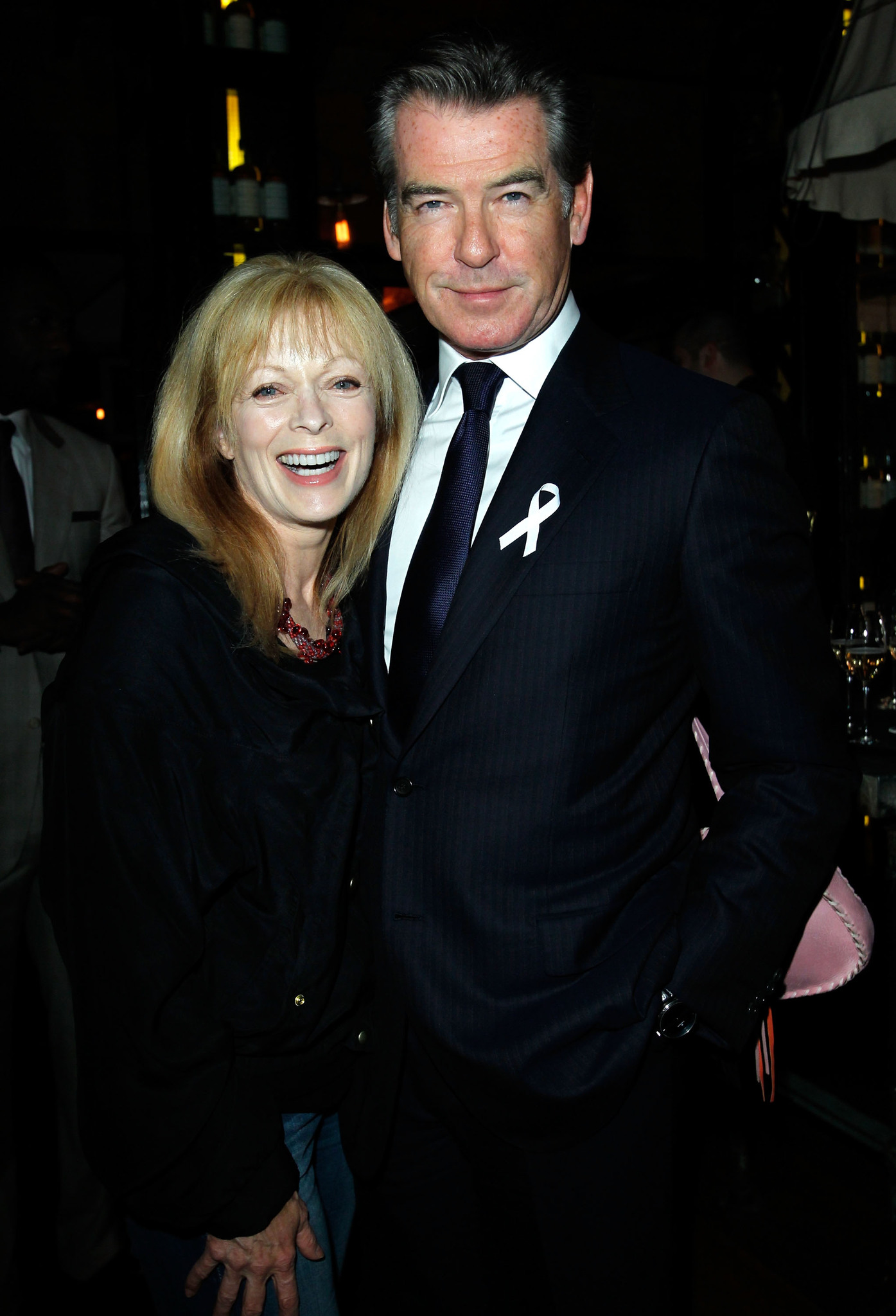 Pierce Brosnan and Frances Fisher