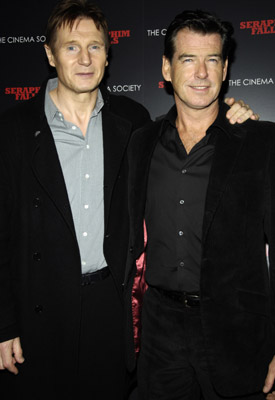 Pierce Brosnan and Liam Neeson at event of Seraphim Falls (2006)