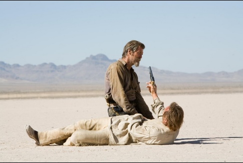 Still of Pierce Brosnan and Liam Neeson in Seraphim Falls (2006)