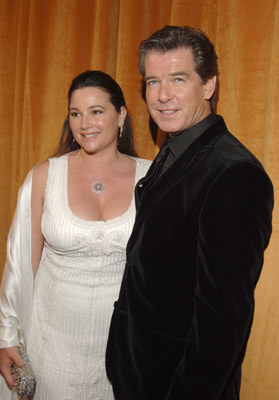 Pierce Brosnan and Keely Shaye Smith