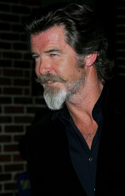 Pierce Brosnan at event of Late Show with David Letterman (1993)