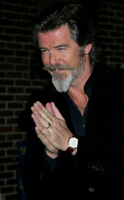 Pierce Brosnan at event of Late Show with David Letterman (1993)