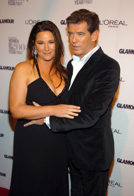 Pierce Brosnan and Keely Shaye Smith