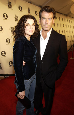 Pierce Brosnan and Julianna Margulies