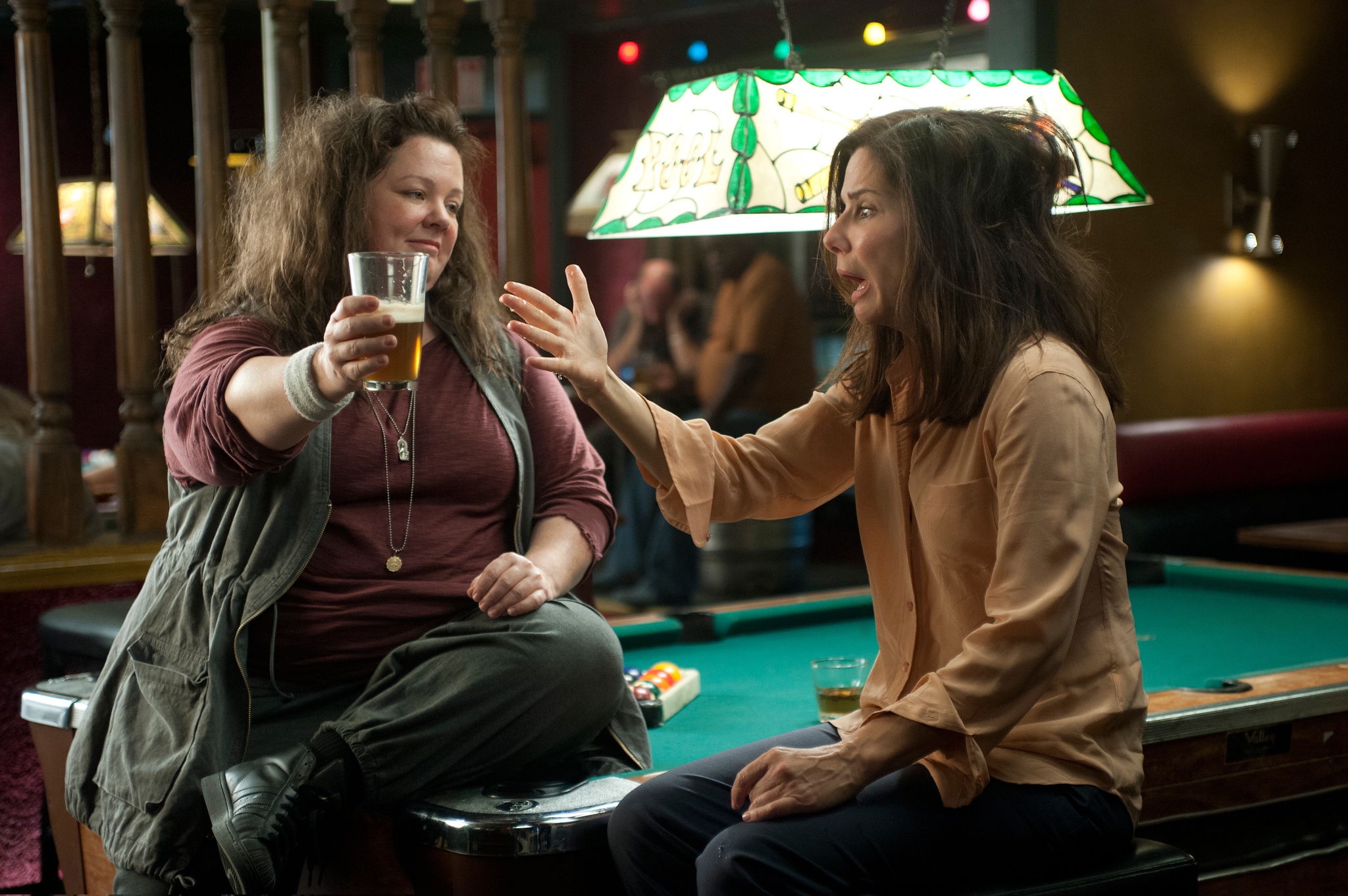 Still of Sandra Bullock and Melissa McCarthy in Vienas suvis. Dvi kulkos (2013)