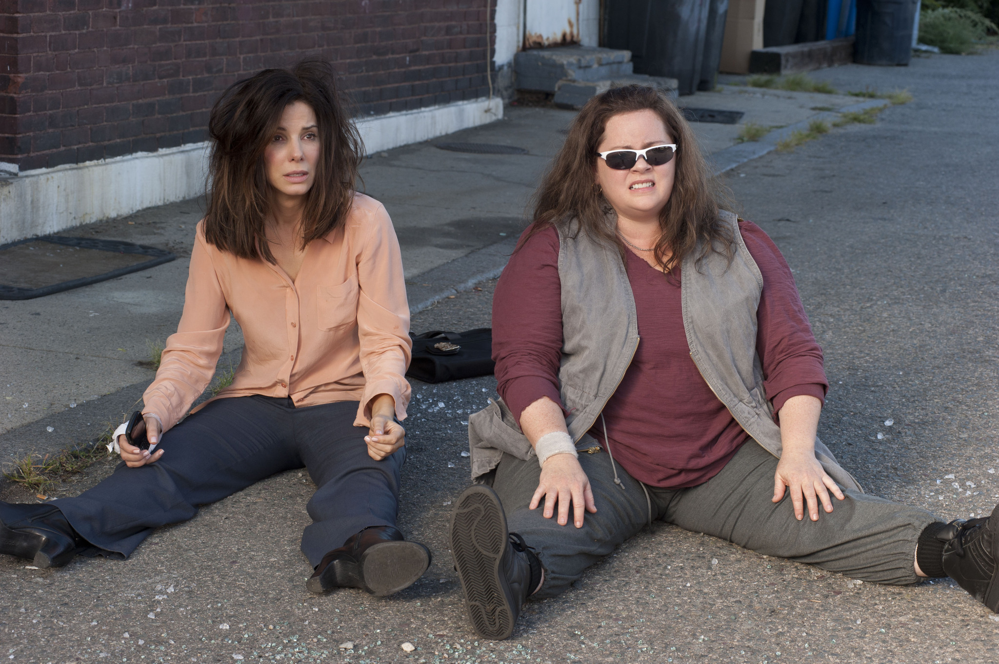 Still of Sandra Bullock and Melissa McCarthy in Vienas suvis. Dvi kulkos (2013)