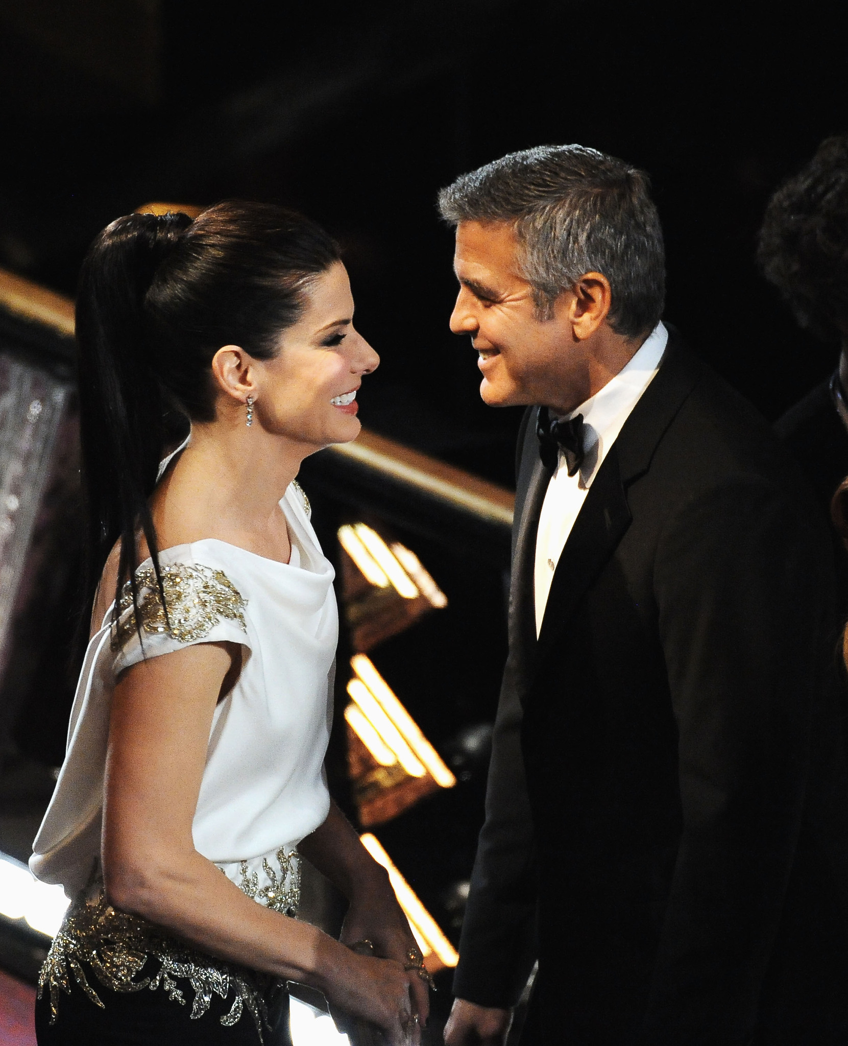 Sandra Bullock and George Clooney