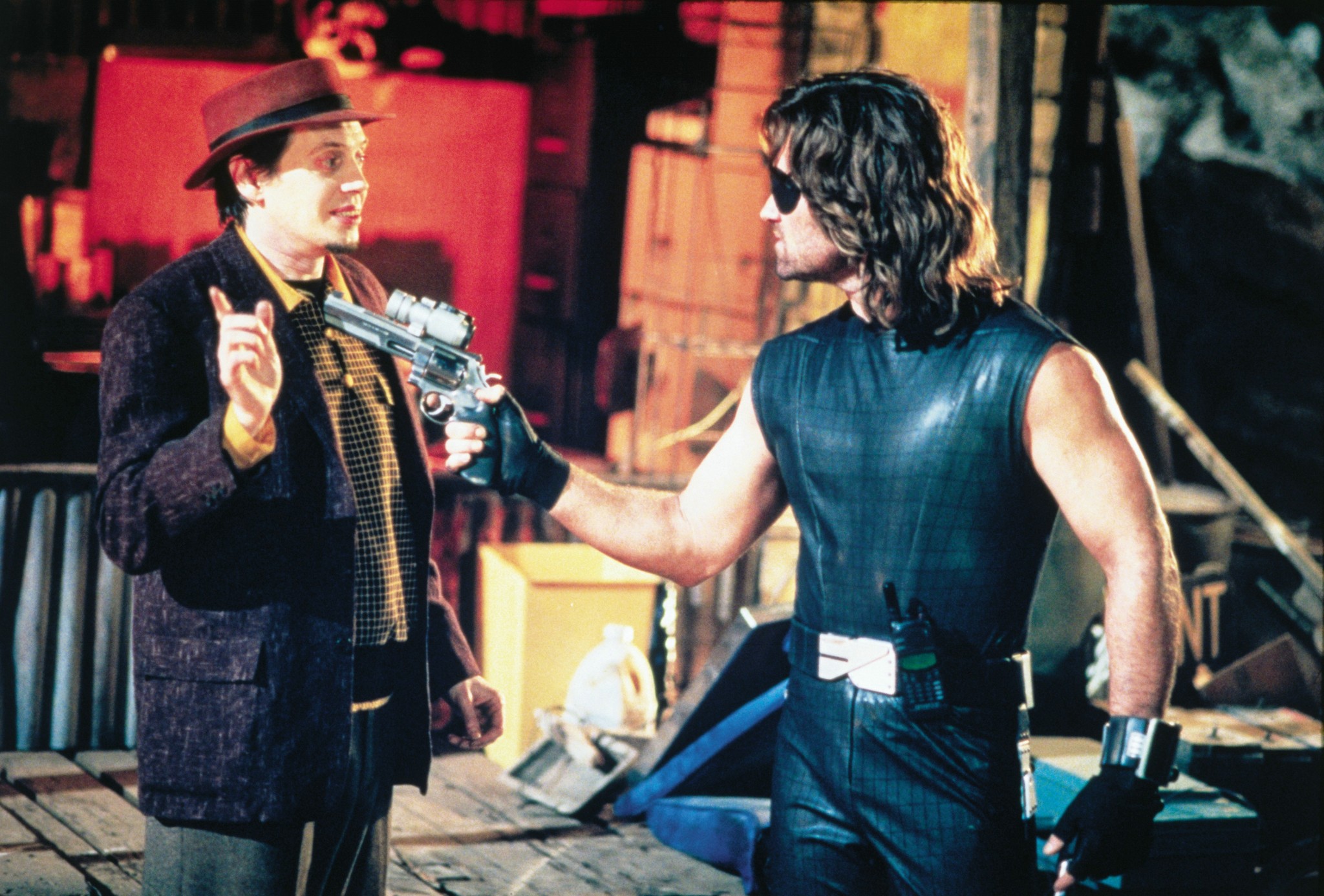 Still of Steve Buscemi and Kurt Russell in Escape from L.A. (1996)