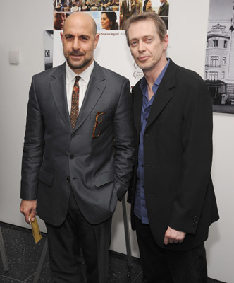 Steve Buscemi and Stanley Tucci at event of The Visitor (2007)