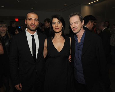 Steve Buscemi, Hiam Abbass and Haaz Sleiman at event of The Visitor (2007)