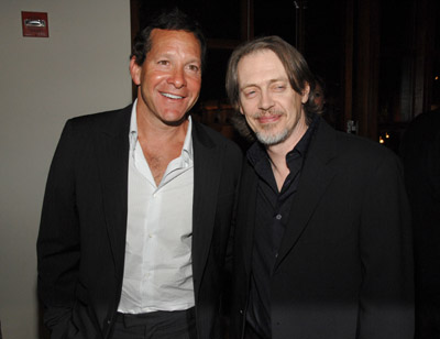 Steve Buscemi and Steve Guttenberg at event of Bury My Heart at Wounded Knee (2007)