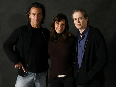 Steve Buscemi, Gina Gershon and Tom DiCillo at event of Delirious (2006)