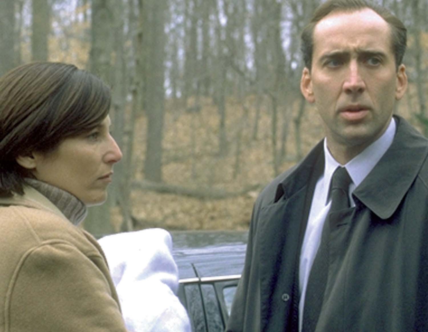 Still of Nicolas Cage and Catherine Keener in 8MM (1999)